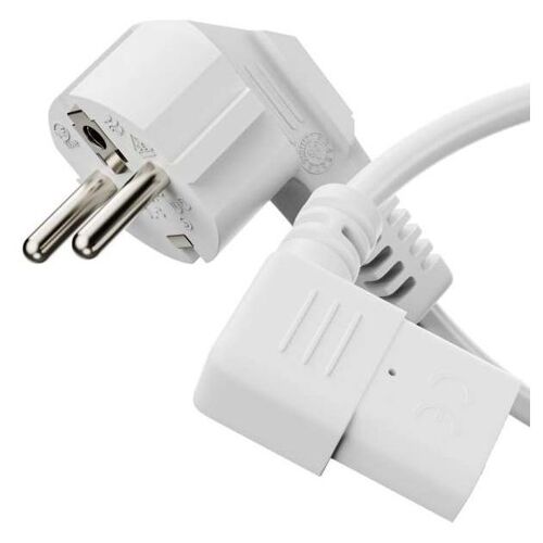 sonero X-SKW-C13W-050W câble électrique Blanc 5 m Prise d'alimentation type F Coupleur C13