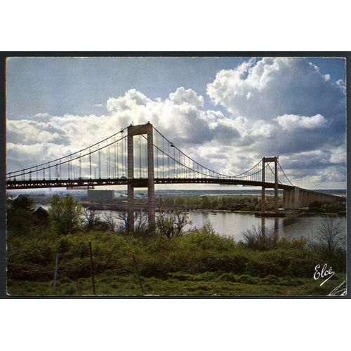 Carte Postale N° 4627 , Bordeaux , Gironde , 33 , Le Nouveau Pont Suspendu Sur La Garonne , 1978