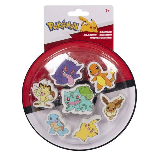 Ak Tronic Software & Services 70427 Gomme À Effacer Multicolore 7 Pièces