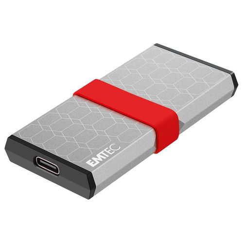 EMTEC X205 Mini - SSD - 1 To - externe (portable) - USB 3.2 Gen 2 (USB-C connecteur)