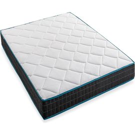 ATMOSPHERE Matelas Premium 140x190cm 7 zones de confort Ressorts Ensachés et Epaisseur 19 cm Confort mi ferme Hypoallergénique Fabriqué en Belgique Garantie 10 ans