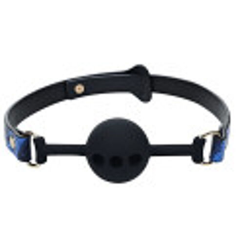 Hard Girly Bâillon-Boule Florence 41mm Bleu Ouch! International