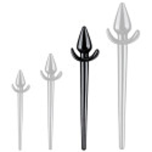 Kinky Puppy Plug Queue Zoo Tail L 10 X 5 Cm - Queue 27 Cm Noire