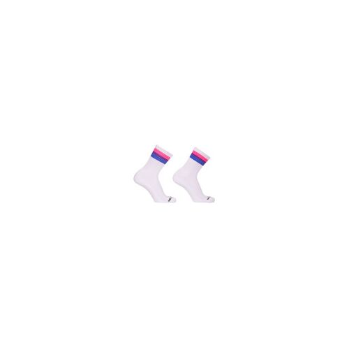 Barcode Berlin Chaussettes Blanches Bisex Flag Fetish Half Socks