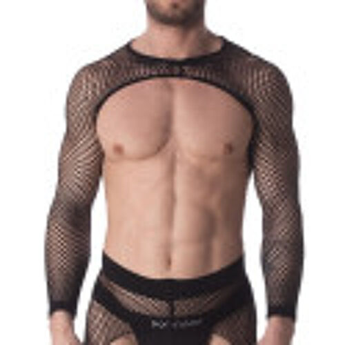 Barcode Berlin Harnais Avec Manches Filet Poggio Noir