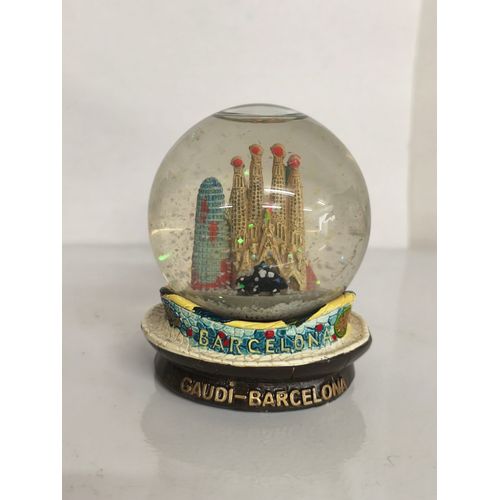 Boule A Neige Gaudi Barcelona