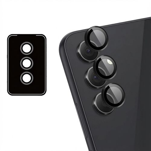 imoshion Lot de 2 protections d'objectif de caméra Samsung Galaxy A55 Noir