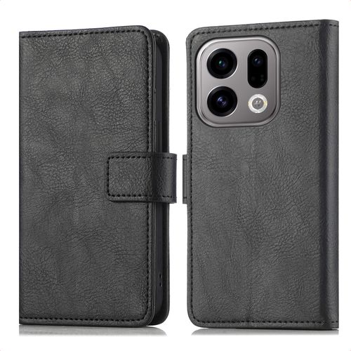 imoshion Étui de télephone portefeuille Oppo Find X9 Noir