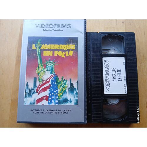 Cassette Video Vhs L'Amerique En Folie