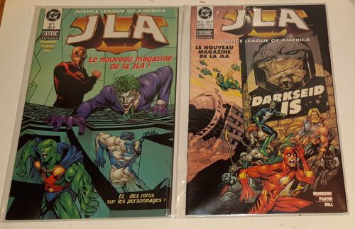 Jla 1 & 2 Dc Semic 1998
