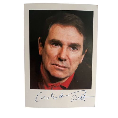 Robert Hossein Autographe Manuscript 