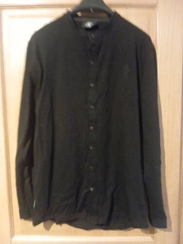 T-Shirt Boutonné Longues Manches Homme Taille M  Gym King