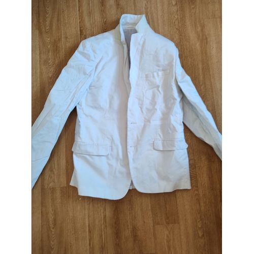 Veste Blanche Taille L Très Bon État.