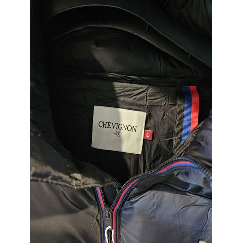 Doudoune Longue Homme Taille L Noire Neuve Avec Étiquette.