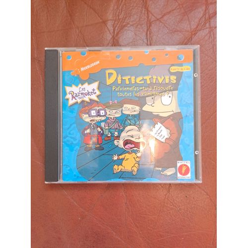 cd-rom razmoket détectives nickelodeon - mattel interactive 2000 - pc/mac
