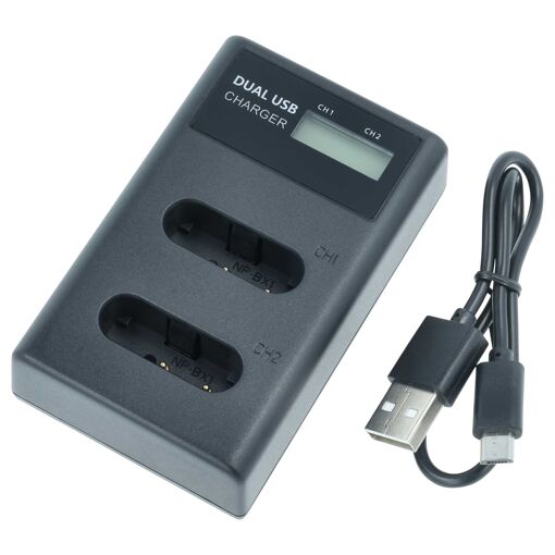 Chargeur Secteur Pour Sony Cyber-shot DSC-F717 – Otech – Noir – Neuf