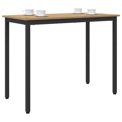 vidaXL table Chêne artisanal 100 x 50 x 76,5 cm