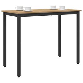 vidaXL table Chêne artisanal 100 x 50 x 76,5 cm