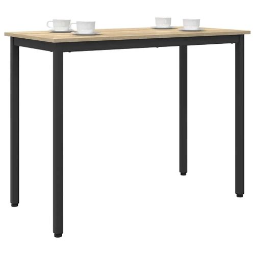 vidaXL table Chêne Sonoma 100 x 50 x 76,5 cm