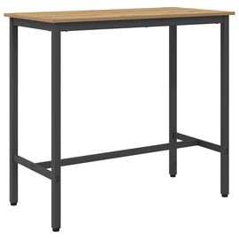 vidaXL table Chêne artisanal 100 x 50 x 100,5 cm