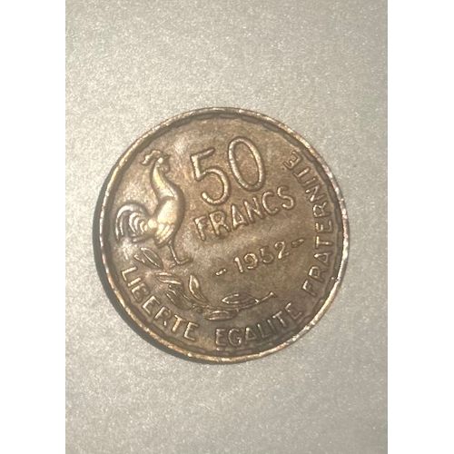 Pièce Rare 50 Franc De 1952