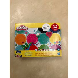 Play-Doh Coffret 12 Pots Couleurs Vives Exclusivité Carrefour -