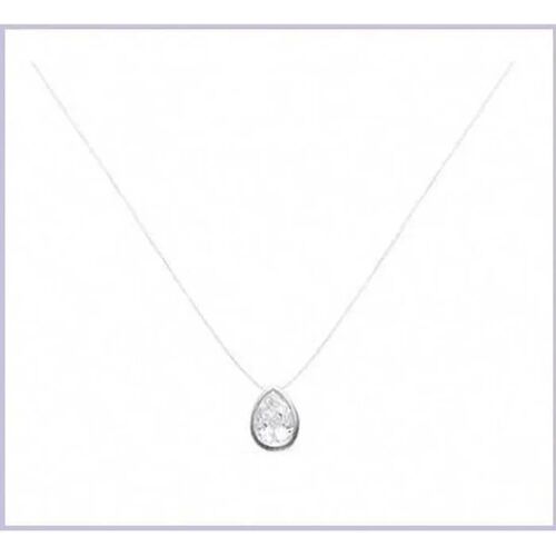 Collier - Bijouxia - Goutte D'eau - Argent Massif 925 - Oxyde De Zirconium - Femme