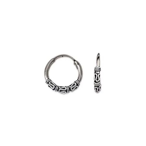 Boucles D'oreilles Créoles - Bijouxia - Argent Massif 925/1000 - Petit Diamètre 1,6 Cm - Mixte - Poinçonné