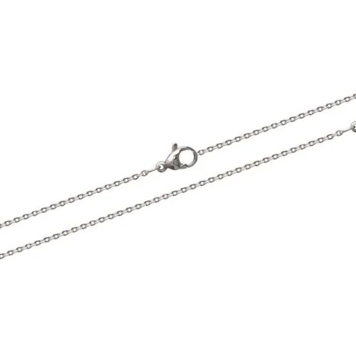 Chaîne De Cou - Bijouxia - Maille Forçat - 45 Cm - Acier Inoxydable - Argenté