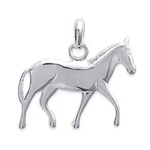 Pendentif - Bijouxia - Cheval - Argent Massif 925 - 2 Cm - Neuf Avec Pochette
