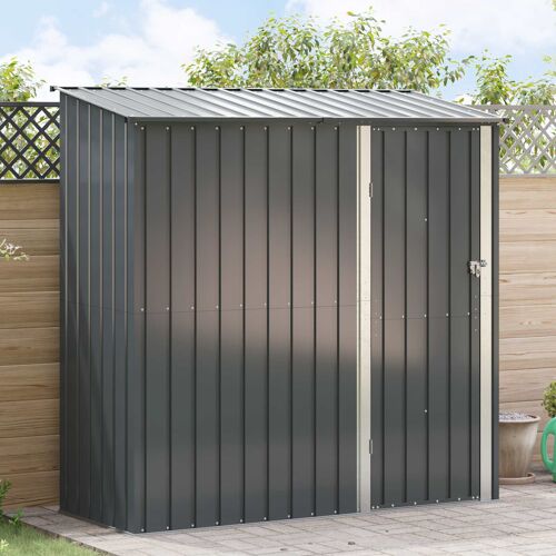Vidaxl Cabanons De Jardin Anthracite 203 X 85,5 X 200 Cm Mét¿¿