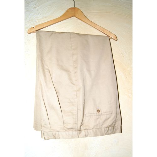 Pantalon Habillé Beige Homme