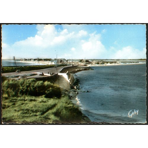 Carte Postale N° 8 , Presqu’Île De Quiberon , Morbihan , Entrée De La Presqu’Île , Partie La Plus Étroite