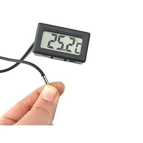 Thermomètre Lcd - Frigo Cultur - Sonde Extérieure - Mesure -50 À +70°C - Câble 1m