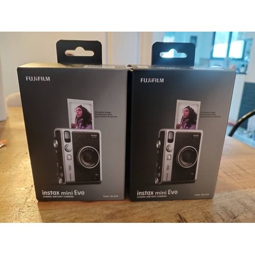Lot de 2 instax mini evo noir