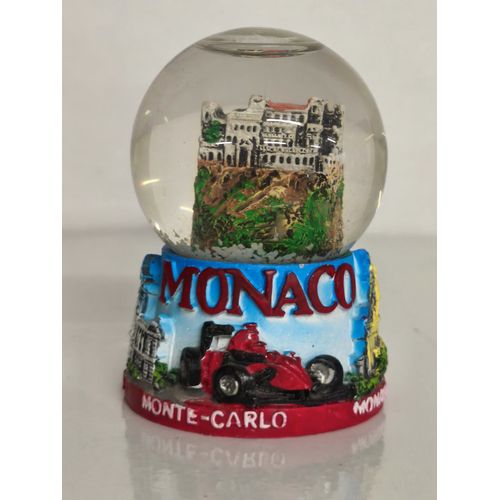 Boule A Neige Monaco Hauteur 6 Cm