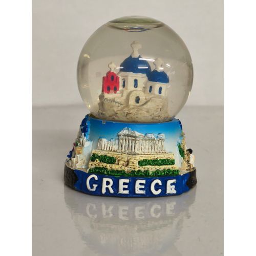 Boule A Neige Grèce Hauteur 6 Cm