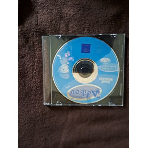cd-rom adibou éveil musical l'orgue fantastique 4-7 ans - coktel 2002 pc/mac