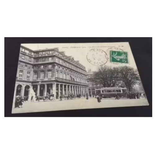 Carte Postale Paris La Place Du Theatre Francais En L'état Sur Les Photos