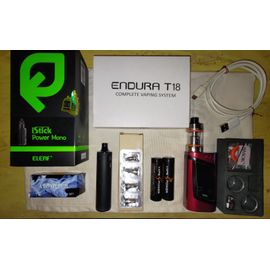Lot vape  cigarette électronique : clearo, accu, box, résistance
