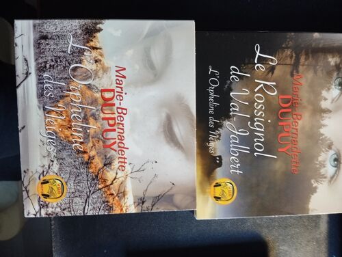 Marie-Bernadette Dupuy L'Orpheline Des Neiges T1+T2 Cd/Mp3