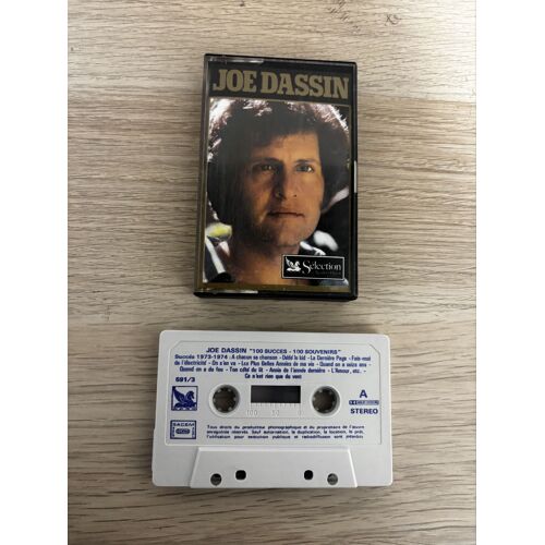 Cassette Audio Joe Dassin 100 Succès 100 Souvenirs Nº3