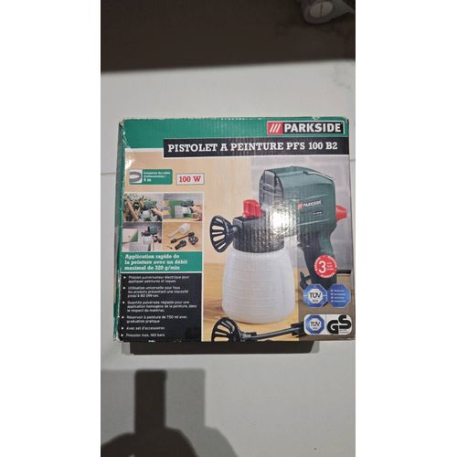 Pistolet a peinture pfs 100 b2 parkside