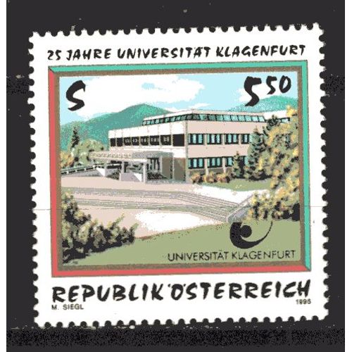 Autriche 1995 Universite De Klagenfurt Yvert N° 2001 Neuf**