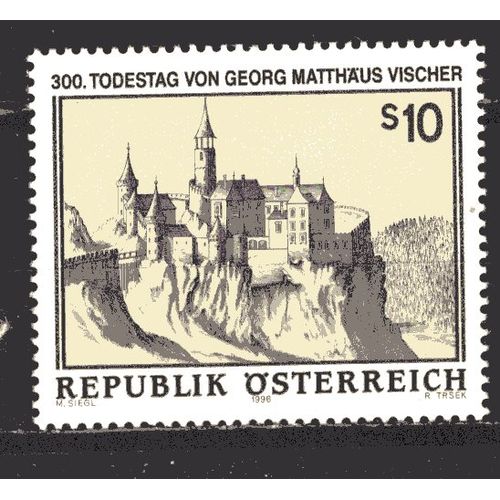 Autriche 1996 Architecture Le Chateau Fort De Kollmitz Yvert N° 2014 Neuf**