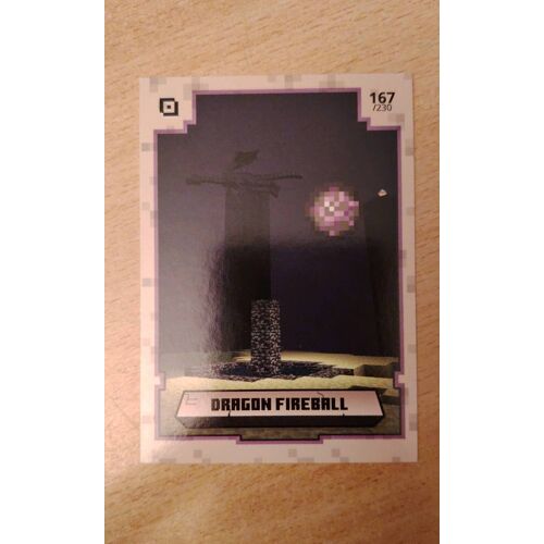 (4833) Carte Panini 167 Minecraft