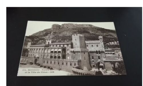 Carte Postale Monaco Monte Carlo Rostan Munier Nice En L'état Sur Les Photos