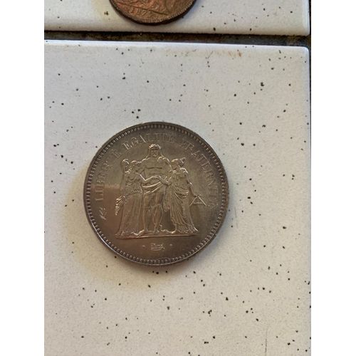 Lot De 2 Pièces De 50 Francs Hercule 1977