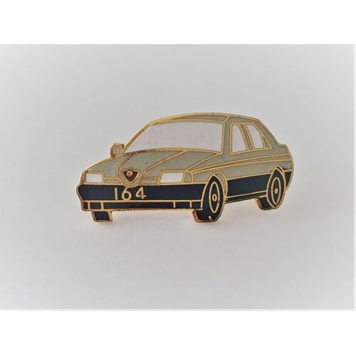 Pins Automobile Alfa Romeo 164 Grise Et Noire 