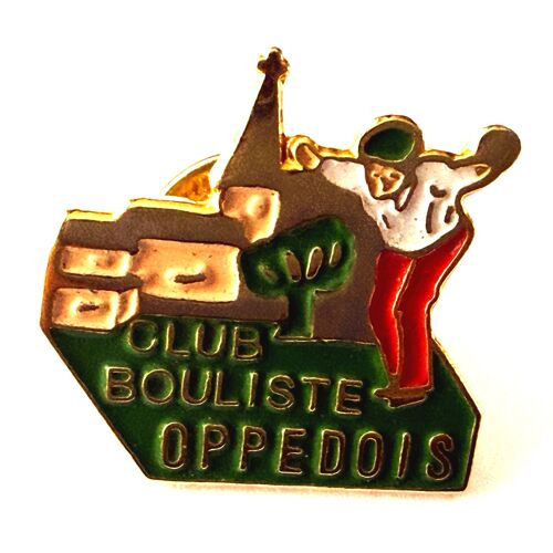 Pins Sports Petanque Club Bouliste Oppedois